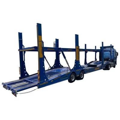 China Customization Heavy Duty 3 Axles Car Transport Semi Truck Trailer Car Carrier Trailer for sale