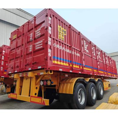 China Three Axles Fencing Semi Trailer/Cargo Transport Stake Trailer with Jost Kingpin for sale