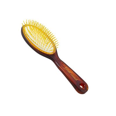 China 24K Gold Plating On Comb Needle Hot Selling 24K Gold Large Scalp Massage Comb for sale