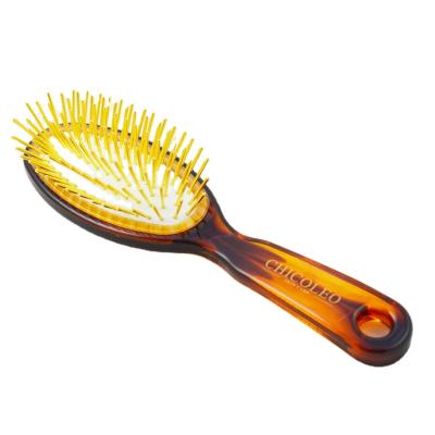 China 24K Gold Plating On Comb Needle High Quality 24K Gold Small Massage Cushion Comb for sale