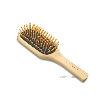 China Factory direct professional Nordic style handle air cushion massage wood head comb for head massage hair care for sale