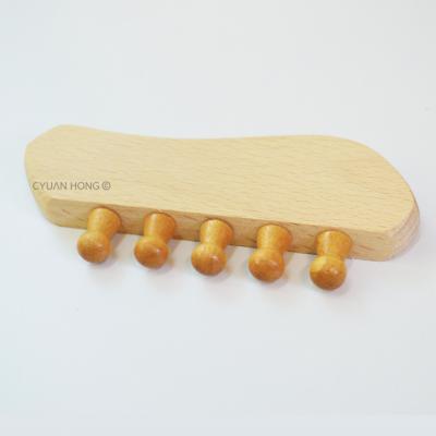 China Amazon Hot Selling FREE SHIPPING Natural Wooden Head Massage Tool For Head Waist Leg Scalp Neck Massager Palm Wood Comb for sale