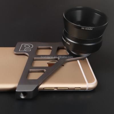 China Aluminum Iphone 6 or 6S Bracket 165 Degree Wide Angle 3X Optical Zoom Mobile Phone Lens For Iphone 6 or Iphone 6s for sale