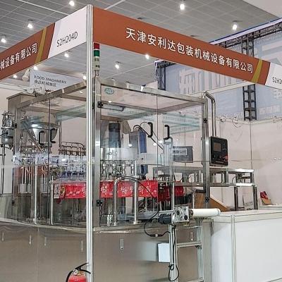 China High Speed ​​Automatic Food 5 Spout Pouch Spouted Filling Capping Machine For Chilli Sauce Ketchup for sale