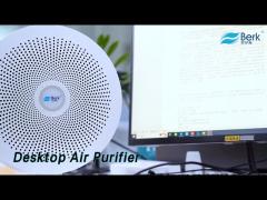 Efficient Desktop Air Purifier Cleaner High Air Flow With Night Mode