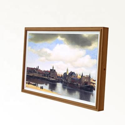 China Winotuch 32 Inch Anti-glare Matte Canvas Digital Frame Wifi Screen , Android Smart Art Frame for sale