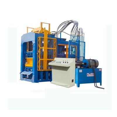 China Building Material Shops QT8-15 Automatic Brick Making Machine Concrete Block Molding Machine Block Making Machine for sale