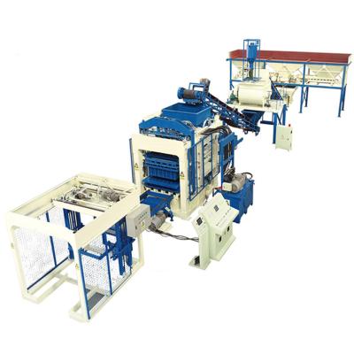 China QT10-15 Automatic Hotels Block Making Machine Cavity Brick Machine Brick Making Machine for sale