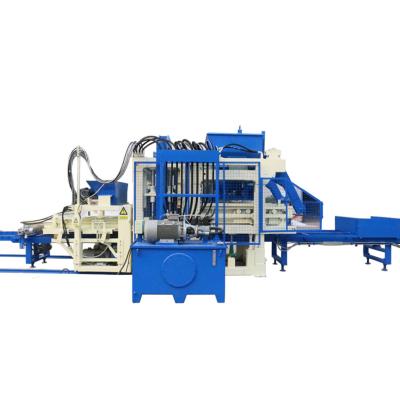 China Building Material Stores Full Automatic Hydraulic QT8-15 Brick Making Machinery Using Fly Ash Cement Clay for sale