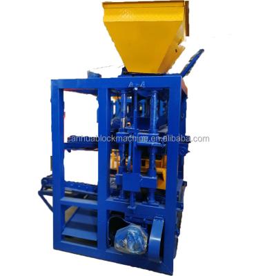 China Building Material Stores QT4-24 Small Brick Machine Manual Brick Machine In Malawi Brick Machine For Sale In Belgium for sale