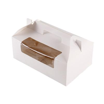 China Recyclable Take Out Cute Disposable Paper Donut Packaging Box for sale