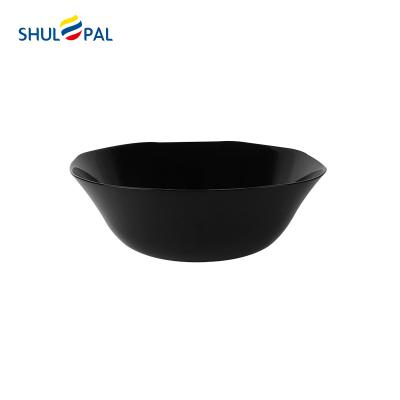 China Newcomer Viable Place Of 5 Inch Opal Glass Bowl Utensil Set Tableware Salad Soup Bowl Set for sale