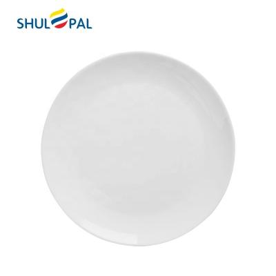 China Dinner Plate Opal Glass High Scratch Resistant White Dishes & Dishes Sustainable Round Opal Dinnerware Moonlight Sustainable for sale