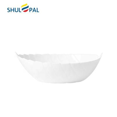 China New designed sustainable innovitave 11 inch glass salad bowl for sale