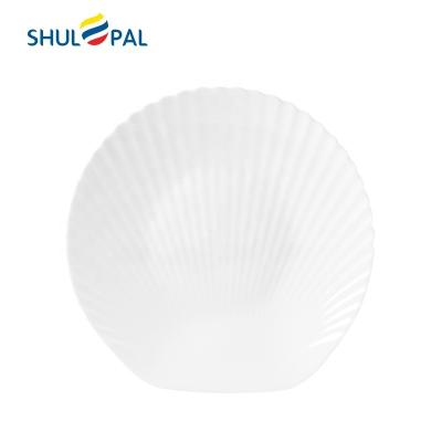 China Viable Creative New Products 12 Inch Tableware Opal Glass Tray for sale