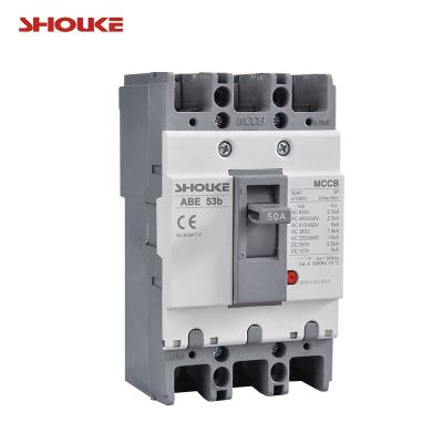 China SKE ABE53b Wenzhou mccb molded case circuit breaker ABE53b for sale