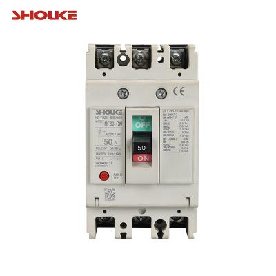 China mccb molded case circuit breaker SKW NF63-CW 3P 63A 5KA (380v) for sale