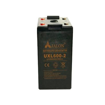 China Operation Guangzhou Battery 2 Voltn Lead Acid Battery Maintenance Free AGM Battery 600ah In Solar Energy Storage Systems for sale