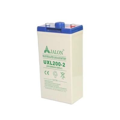 China 2V 200ah lead acid battery sealed lead acid battery 2V 200AH terminal air to ground missile battery UXL200-12 OEM for communication system for sale