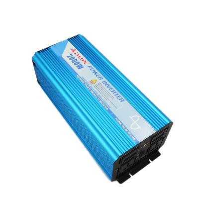 China Machine- 2000 Watt Pure Sine Wave Batteries AC Inverters for sale