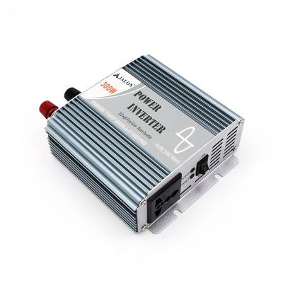 China Power tools 12v to 110v 220v 300w mini converter dc to portable ac power inverter for sale