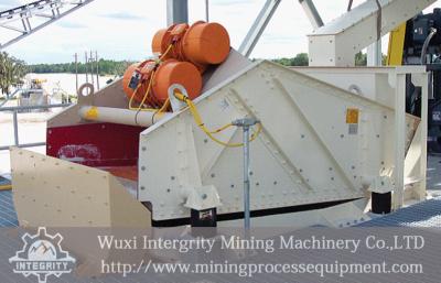 China Mining Process Dewatering Vibrating Screen / Shaker High Frequency for sale