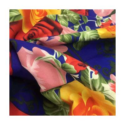 China New fashion All-match trend design elasticity polyester fiber printing waterproof hot selling polyester fabric for sale