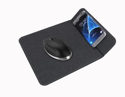 China New Products Wireless Charger Mouse Pad 2 In 1 Pad Wireless Charger Charging Wireless Mouse Pad for sale