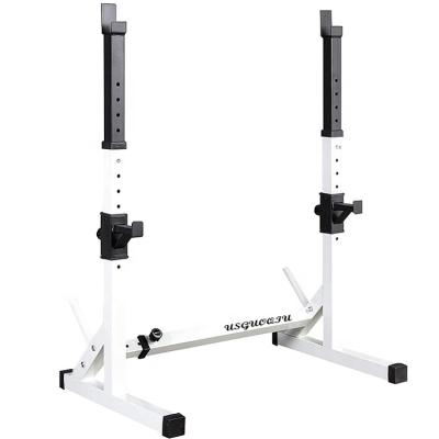 China Durable Weightlifting Adjustable Barbell Sports Wellshow Power Rack Stand Fitness Squat Bench Press Equipment for sale