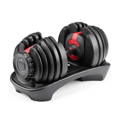 China Universal Hot Selling Weights WellShow Dumbbell Dumbbell Universal Fitness Equipment Gym Adjustable Dumbbell For Body Building for sale