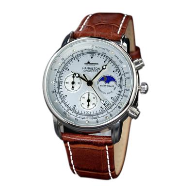 China Factory Directly Sale Men's Dial Calendar Timer Quartz Glass Watches Custom Wristwatch Chronograph for sale