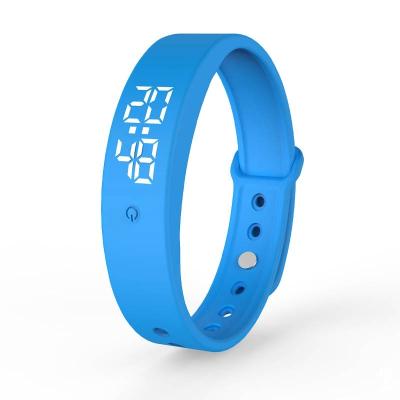 China Wholesale Customized OEM LED Watch Women Sports Bracelets Alarm Chronograph Body Temperature For Men for sale