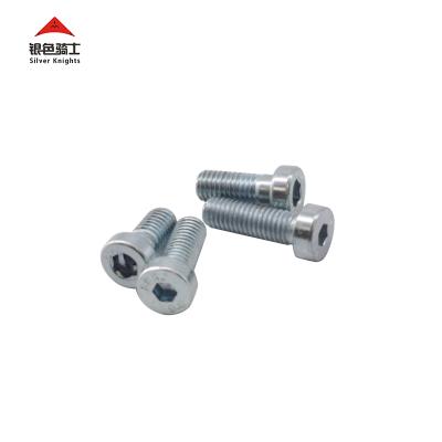 China M8*40 steel bolt (low head) for scooter child bike in galvanized for sale