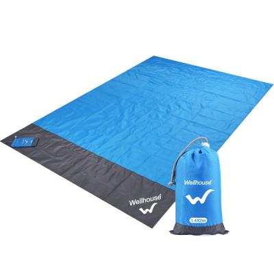 China 210T Polyester Fiber Oxford Cloth New Picnic Mat Can Be Customized Wear-resistant, Waterproof And Sand-proof Outdoor Mat Picnic Blanket Folding Picture beach for sale