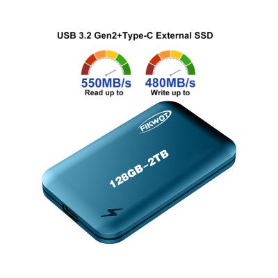 China SSD Usb 3.2 Mini Portable Type C 128 Gb 500 Gb 2Tb 2000 Gigabyte Hard Drive Disk External Hard Disk Drive External Portable SSD Portable Original Solid State for sale