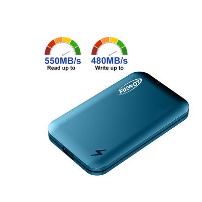 China Cheap Quality Mini Mobile Portable Type C SSD External Hard Drive 128 SSD 250 500 Gigabyte 2Tb 2 TB External Hard Disk Drive for sale