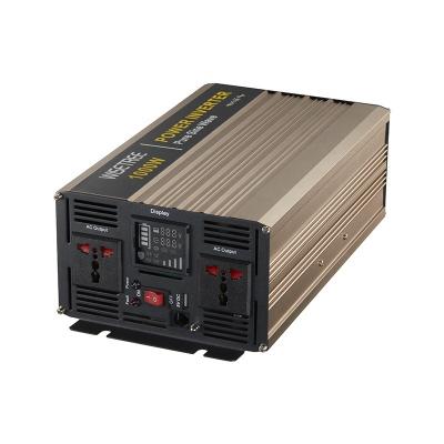 China 24v AC DC to Inverter 220v 1000W 2000W 3000W Power Inverter Pure Sine Wave 29*16.6*8.8cm for sale