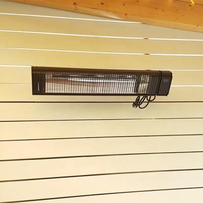 China Outdoor Carbon Fiber Patio Heater 6 Stored Infrared Heat Settings IP65 Waterproof for sale