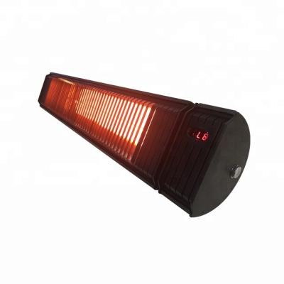 China Work Quietly+Low Brightness Infrared Carbon Heater 2500W 6 Stage Heating Switching Remote Controlled for sale