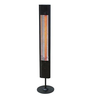 China Slim And Portable Outdoor Electric Freestanding Heater With Remote Control for sale