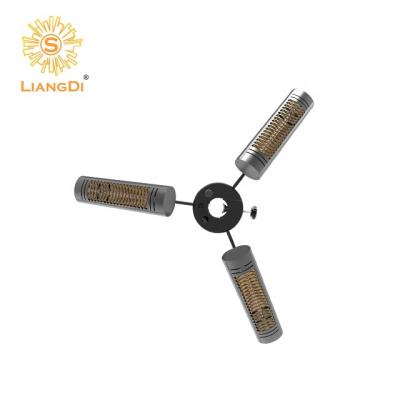 China Outdoor New Design Infrared Umbrella Heater Set With Remote Control for sale