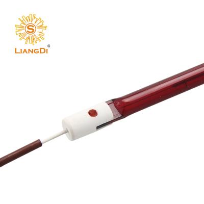 China PET Machine Ruby Infrared Lamp 220V Quartz Heating Tube for sale