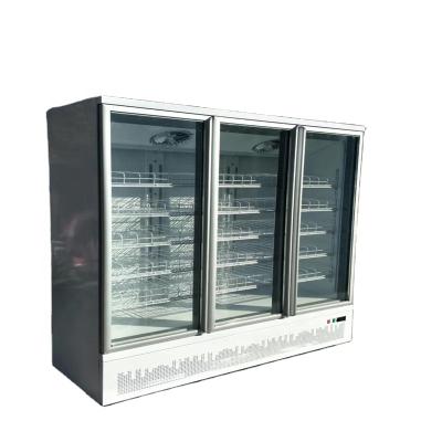 China Commercial Chiller Single-temperature Refrigerator Showcase Display Cooler Glass Door Front Fridge for sale