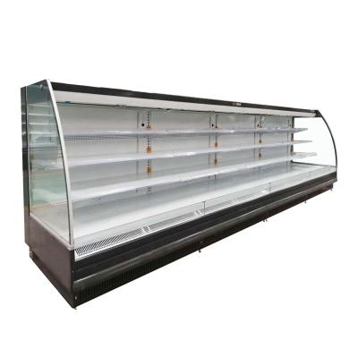 China Commercial Freezer Supermarket Upright Fridge Freezer Single-temperature Display Freezer for sale