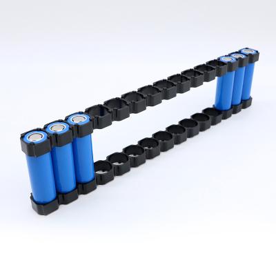 China Wholesale 1S15P 18650 Battery Pack Battery Holder Spacer Lithium Battery Holder Flame Retardant Plastic Bracket for sale