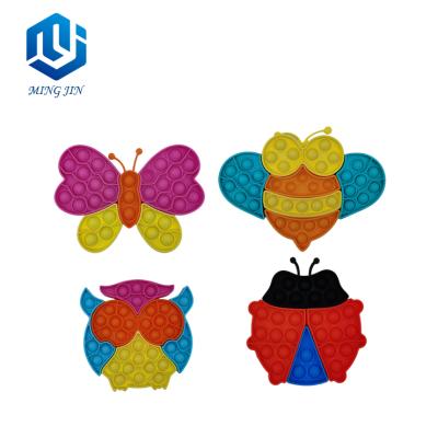 China Cartoon Toy High Quality Baby Puzzle Silicon Piece Animal Style For Children for sale