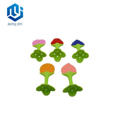 China Hot New Toy High quality soft sell item babi factory silicone baby toys teether for sale