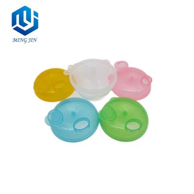 China New Product BPA Free Plastic Storage Compartment Transparent Milk Powder Container For Baby for sale