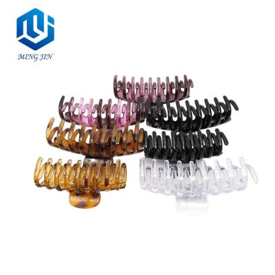 China Hot New Fashion Size 11cm Size Hair Claw Sale Acetate Plastic Hair Claw for sale