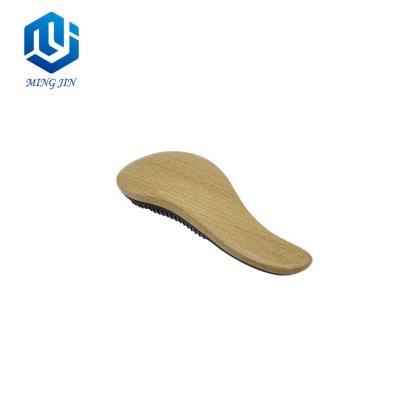 China Waterproof high quality personalized plastic hair brush detsngling wood looks for sale